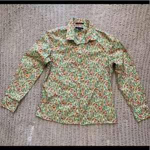 Lands’ End No Iron Supima cotton button-up shirt